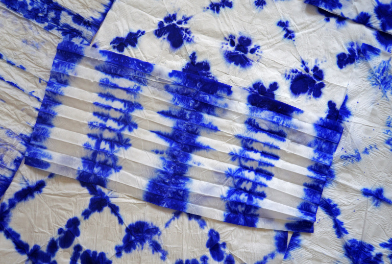 Permanent markør tie dye art
