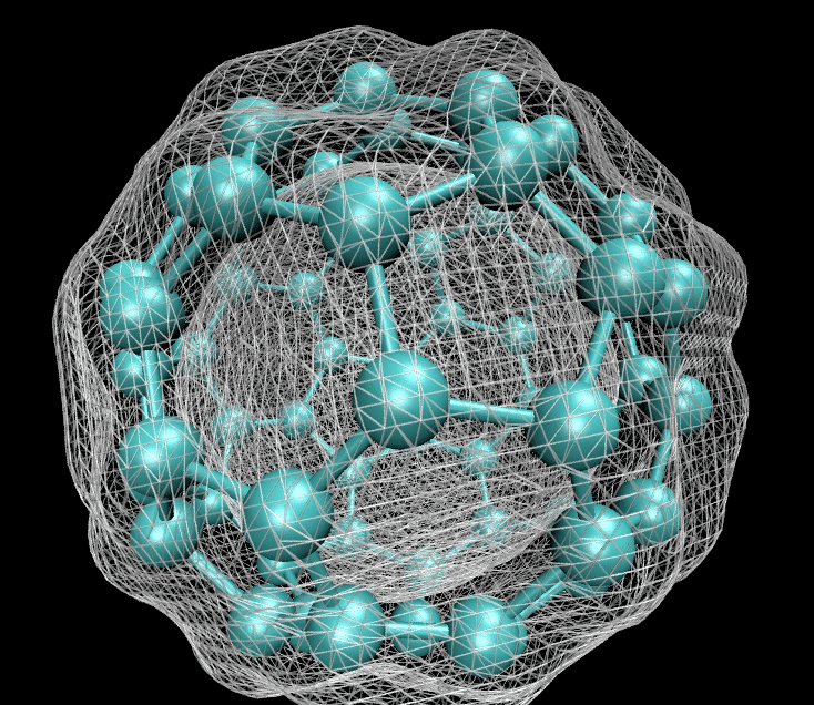 Induktive og mesomere effekter av [60]fulleropyrrolidin (Pyr=C60)