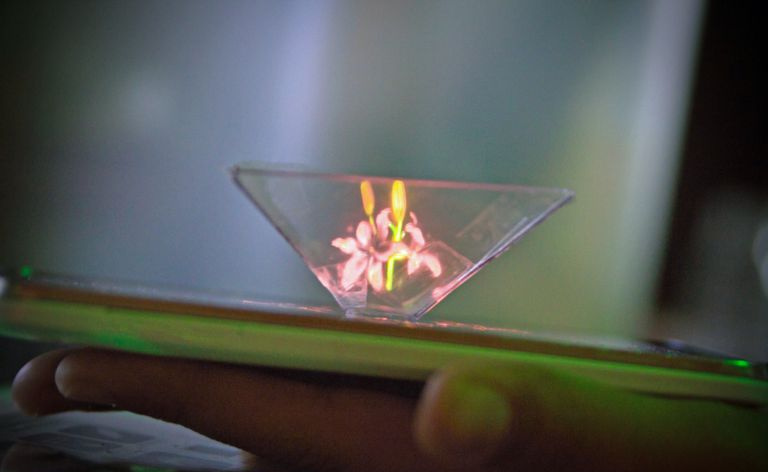 Smartfony mogą wyświetlać hologramy 3D.