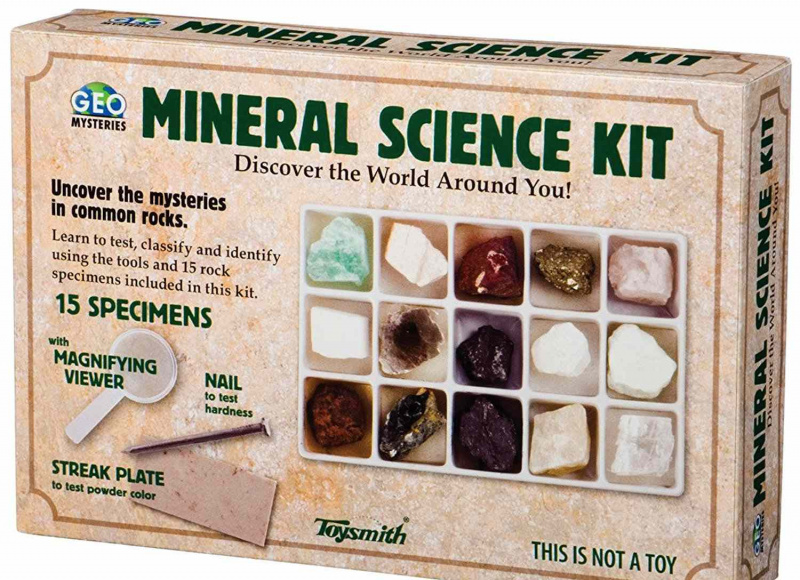 Kit di scienze minerali
