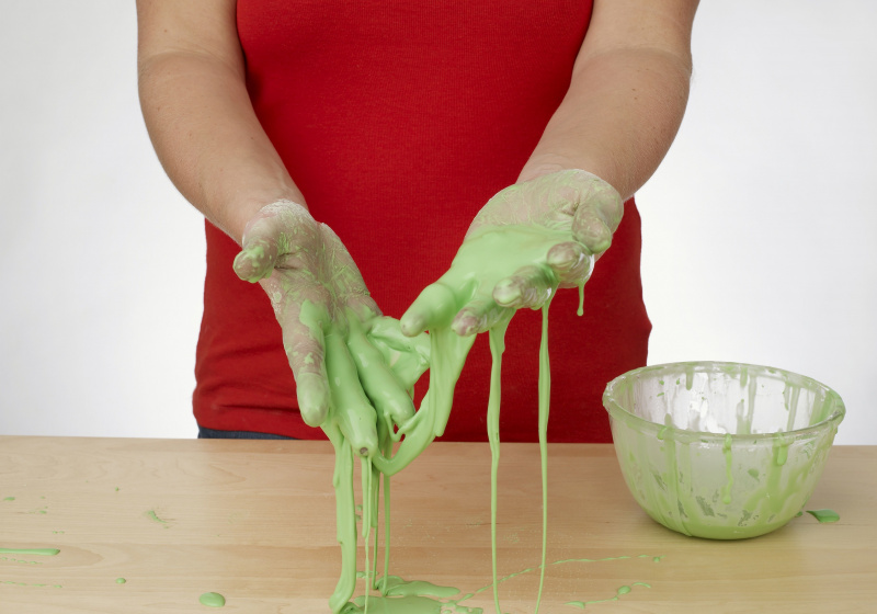 Oobleck gļotas