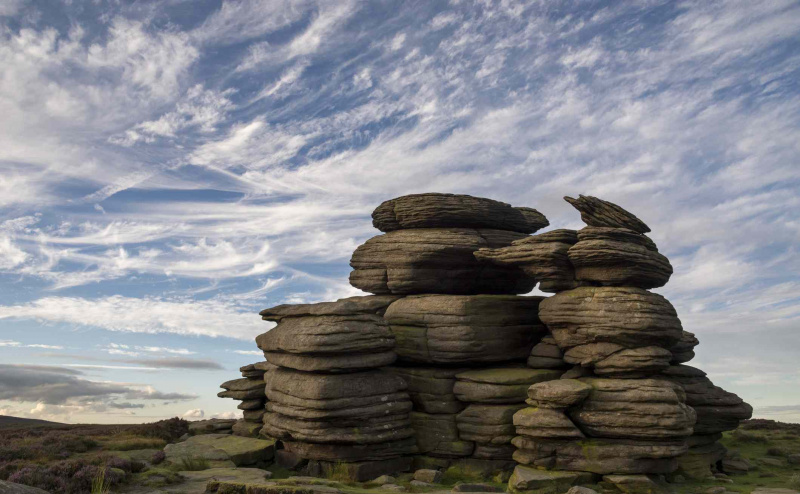 Las piedras de la rueda, Peak District, Derbyshire