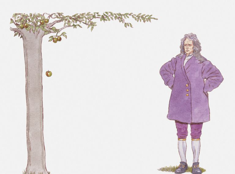 Newton under et epletre