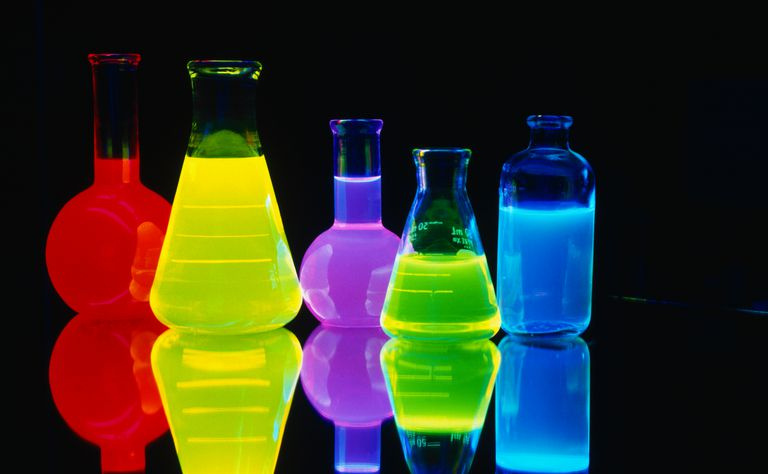 A quimioluminescência ocorre quando as reações químicas liberam energia na forma de luz