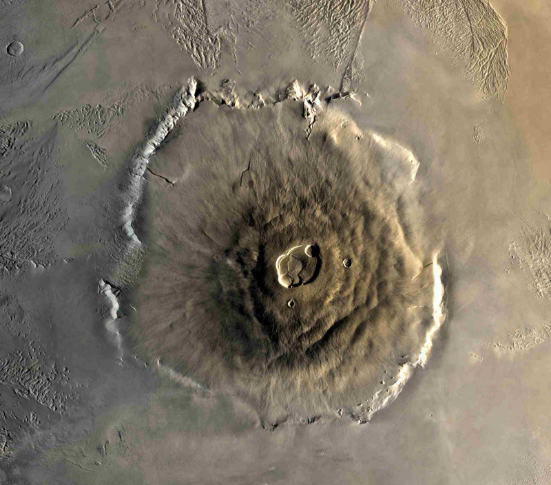 volcan mas grande del sistema solar