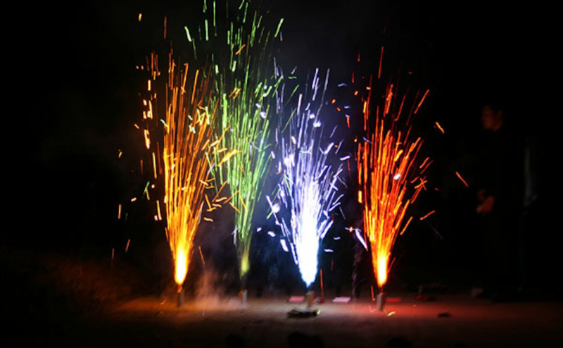 Fuegos artificiales épicos