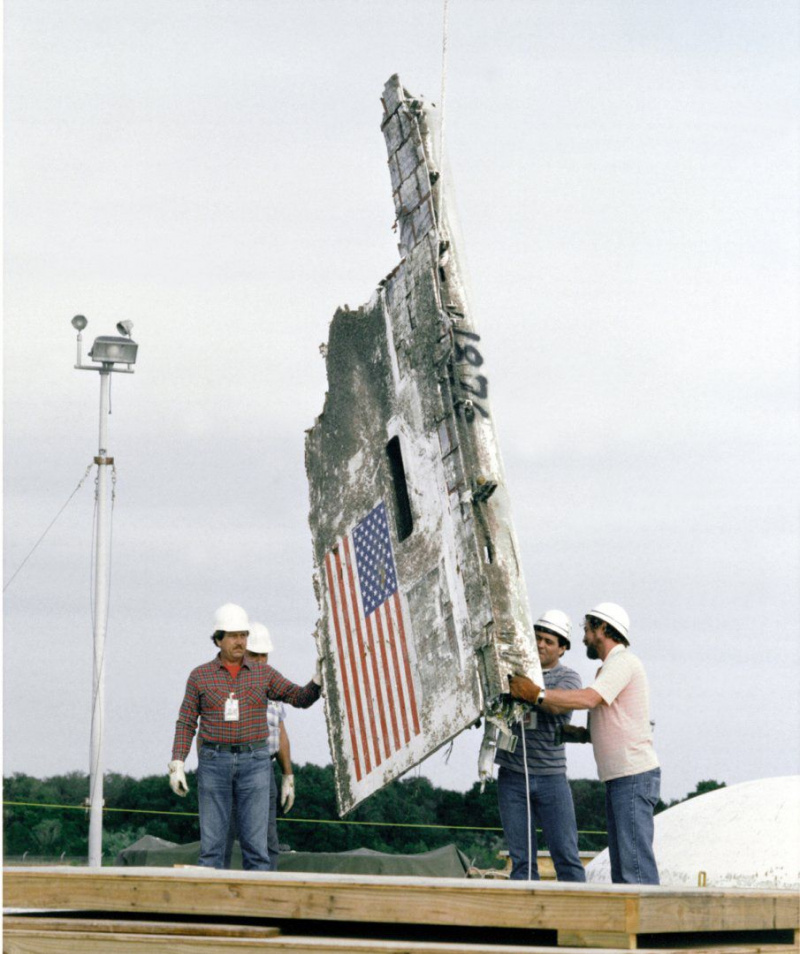Kosmosa kuģa Challenger katastrofas STS-51L attēli — Challenger vraku kapenes