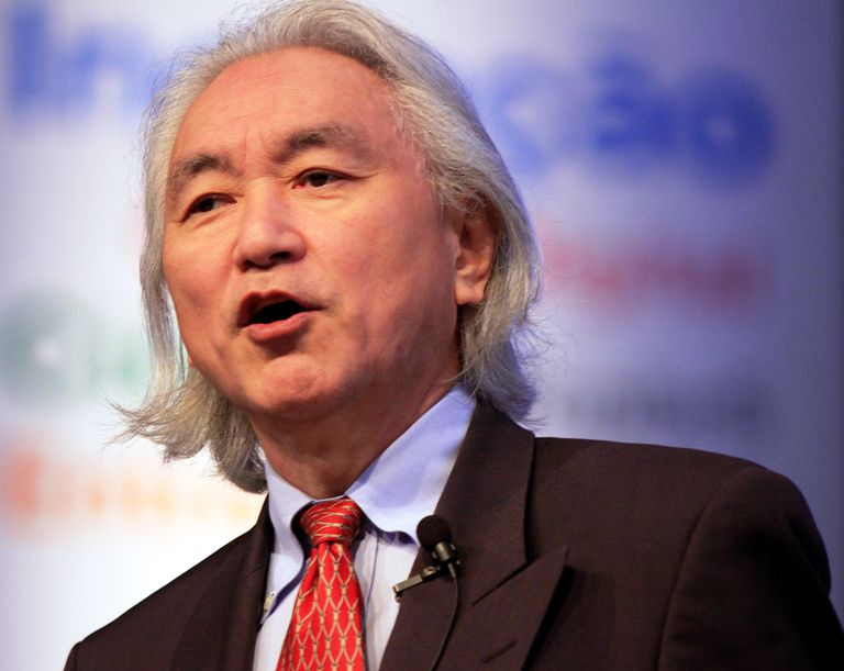 Michio Kaku hält einen Vortrag auf der Campus Party Brasil am 11. Februar 2012,
