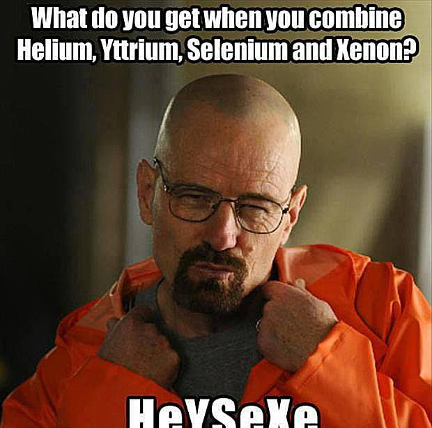 Walter White hatte eine großartige Chemie bei Breaking Bad.