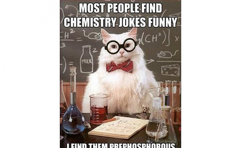 Chemistry Cat behauptet, er tut es
