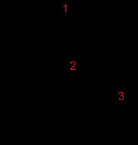 Structure chimique du s-butyle