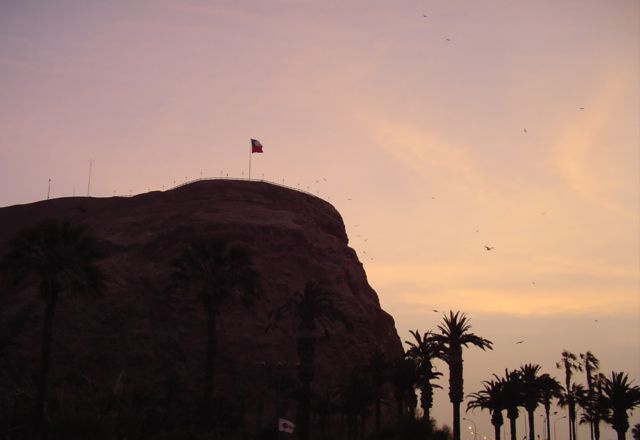 El Morro, em Arica, Chile, é a localização de um importante sítio arqueológico de Chinchorro.