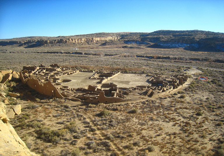 Areal de Pueblo Bonito, Cañón del Chaco.