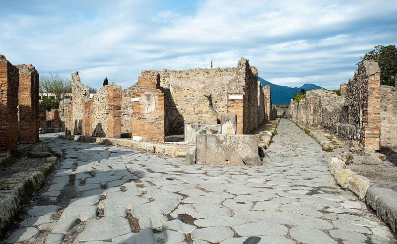 Stanowisko archeologiczne w Pompejach