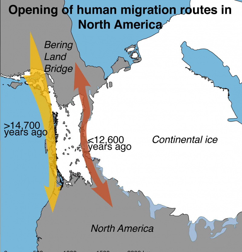 Carte du corridor sans glace
