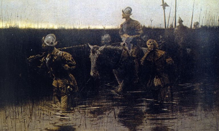 De Soto in Amerika, von Frederic Remington