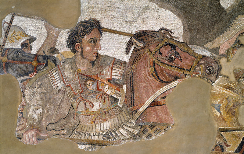 Fragment Aleksandra Wielkiego z Bitwy pod Issos