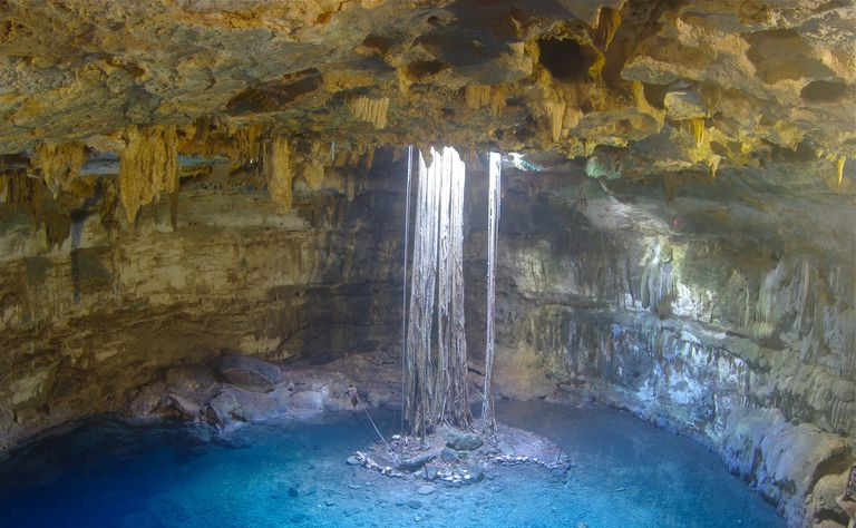 Cénote Dzitnup - Région de Valladolid, Yucatan, Mexique
