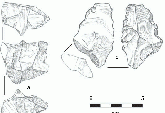 Atlasīti artefakti no Pakefield Homo erectus vietnes Anglijā
