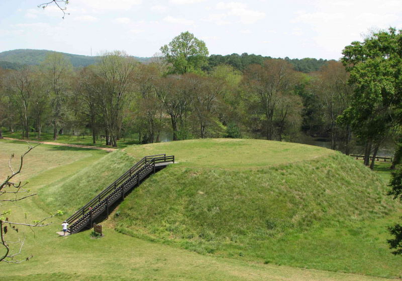 Etowah Mound B, Georgia, Mississippian Civilization