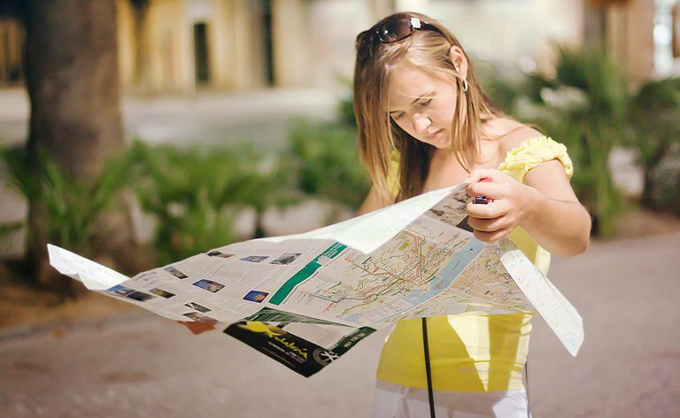 perso e utilizzando la mappa per l