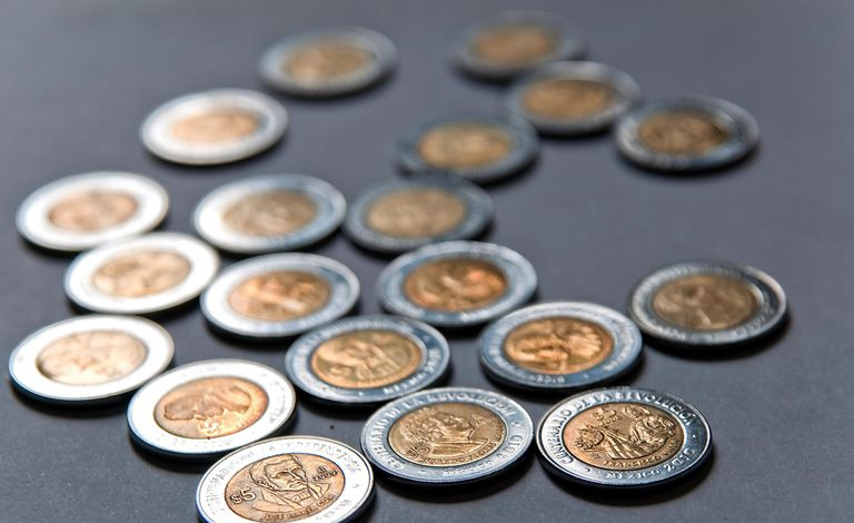 moedas mexicanas