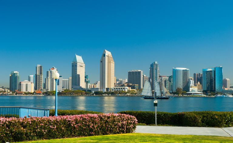 Centrum San Diego, Kalifornia.
