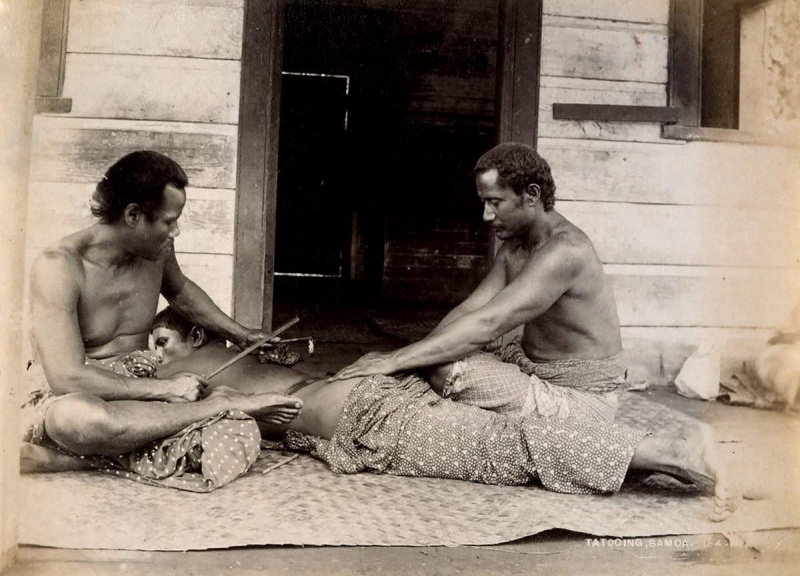 Samoa thomas andrew tatuagem polinésia