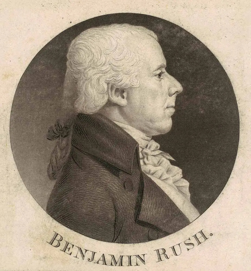   Portret doktora Benjamina Rusha 1802