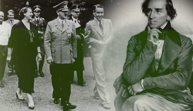 fotografie hitler winifred wagner și giacomo meyerbeer