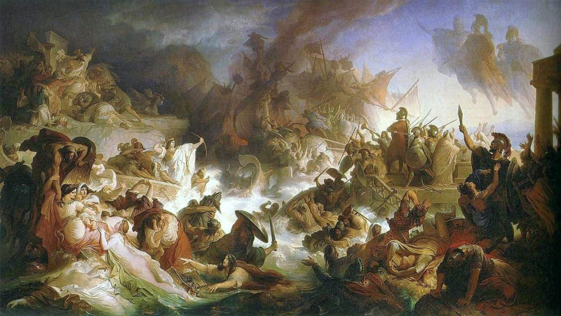 bătălia de salamuri