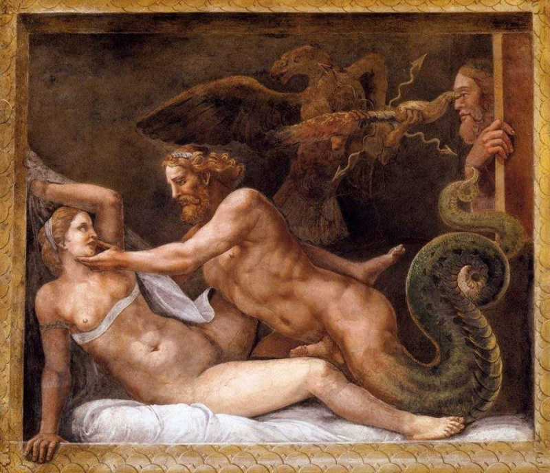 Zeus l-a sedus pe Olimpia