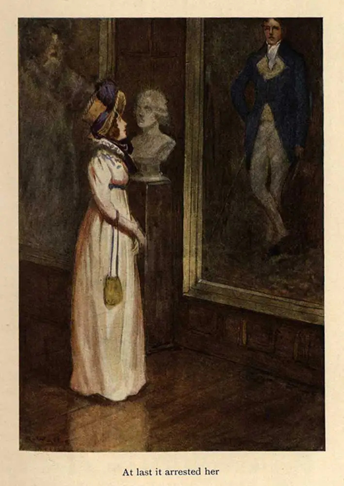   ilustracja uprzedzenia elizabeth darcy duma