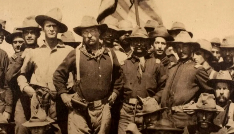 žilavi jezdeci teddy roosevelt prostovoljna konjenica