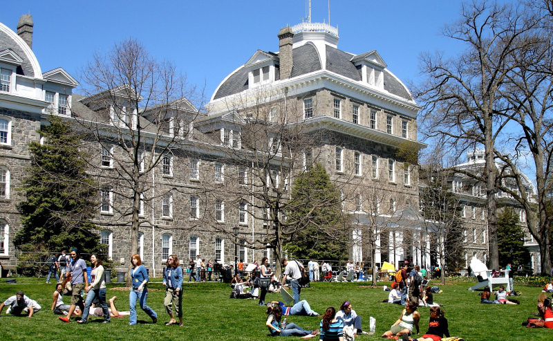 スワースモア大学のパリッシュ ホール