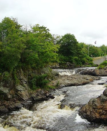 Bad Little Falls in Machias