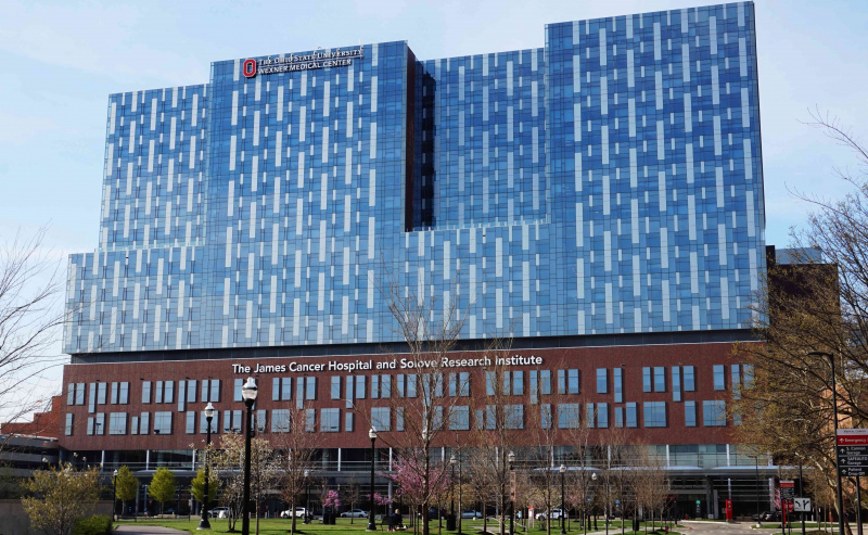 El James Cancer Hospital de la Universidad Estatal de Ohio