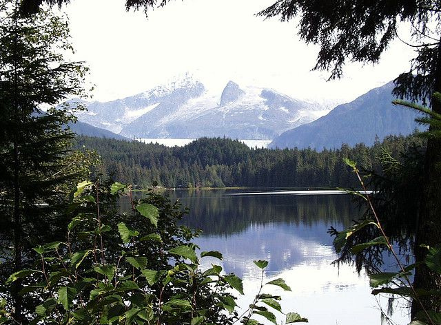 Utsikt fra University of Alaska Southeast