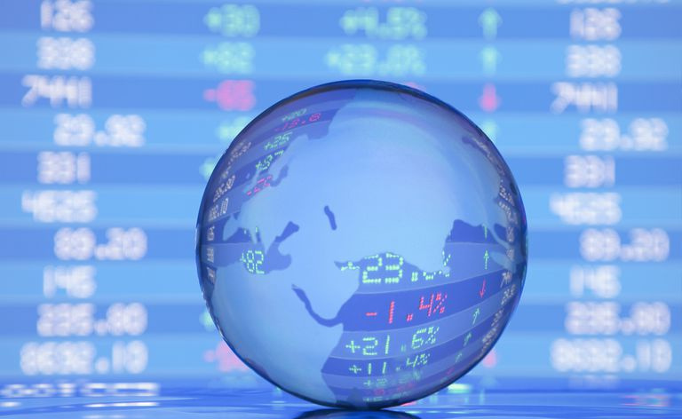 Europa Asia kloden og finansielle tall