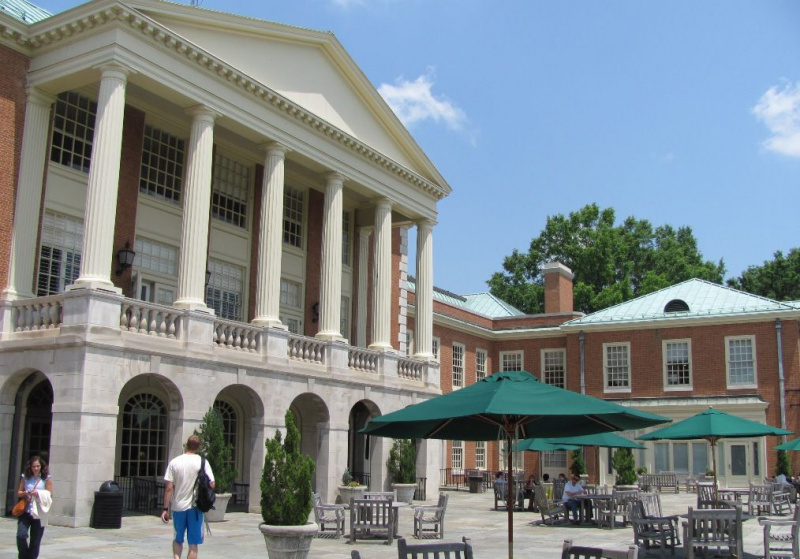 Reynolda Hall w Wake Forest