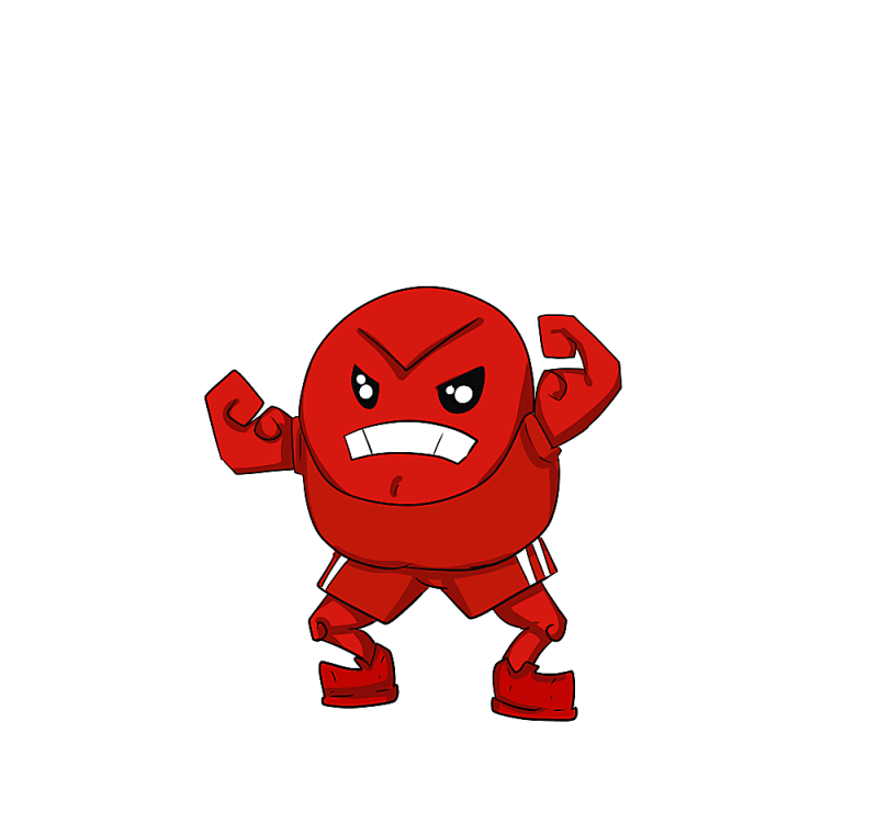rojo grande de Cornell