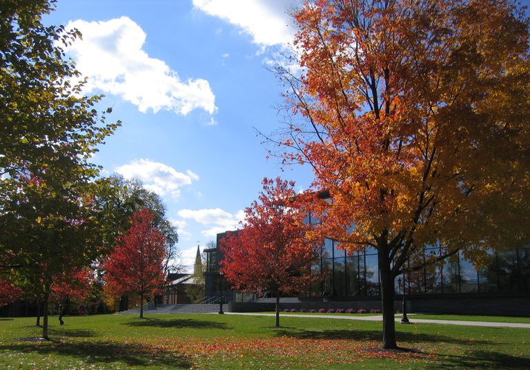 Jesień na kampusie Lafayette College