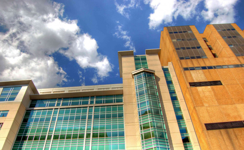 Budynek bramy VCU i szpital główny