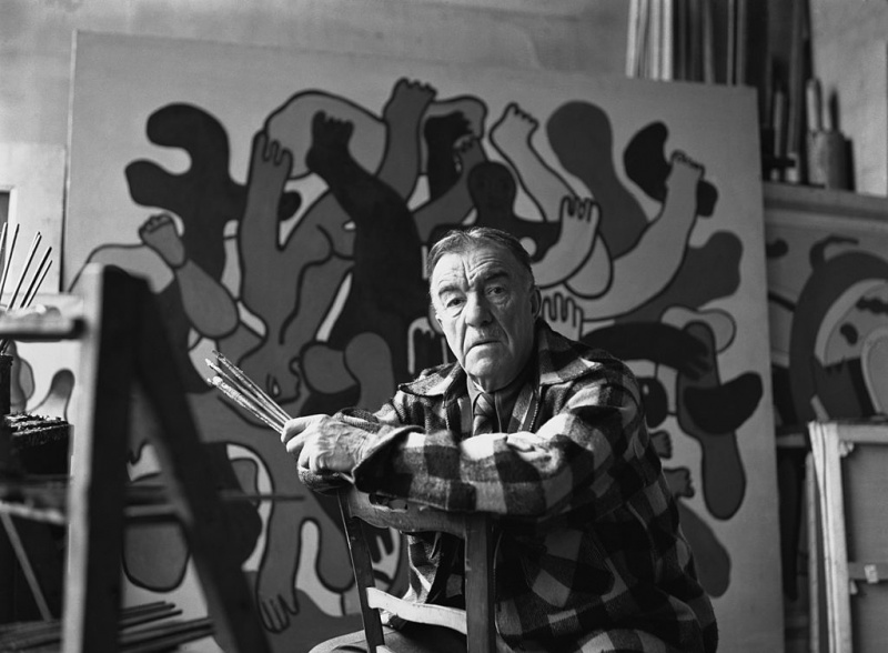 pintor francês Fernand Leger