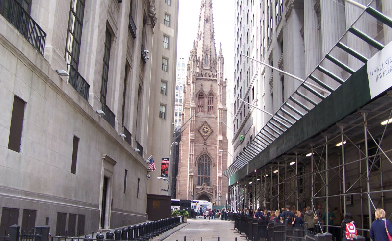 De Wall Street à New York à l