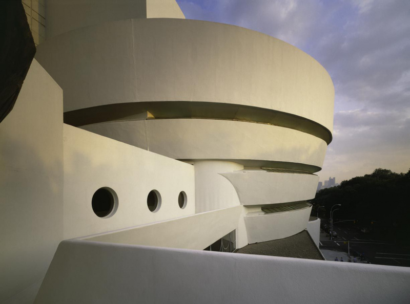 Viele Jahre gingen in die Gestaltung des Solomon R. Guggenheim Museums von Frank Lloyd Wright