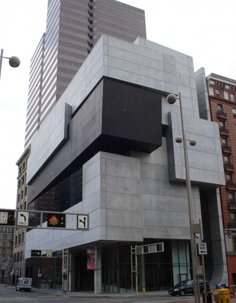Foto van het Rosenthal Centrum voor Hedendaagse Kunst, Cincinnati, Ohio