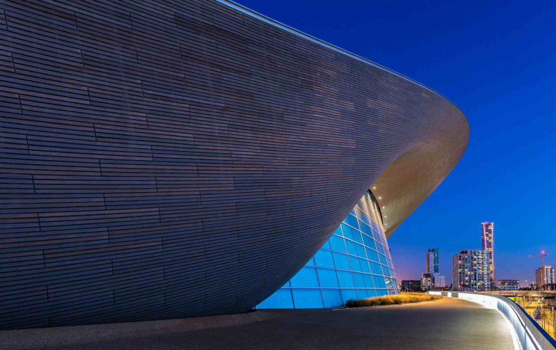 Aquatics Centre in Queen Elizabeth Olympic Park, Londen