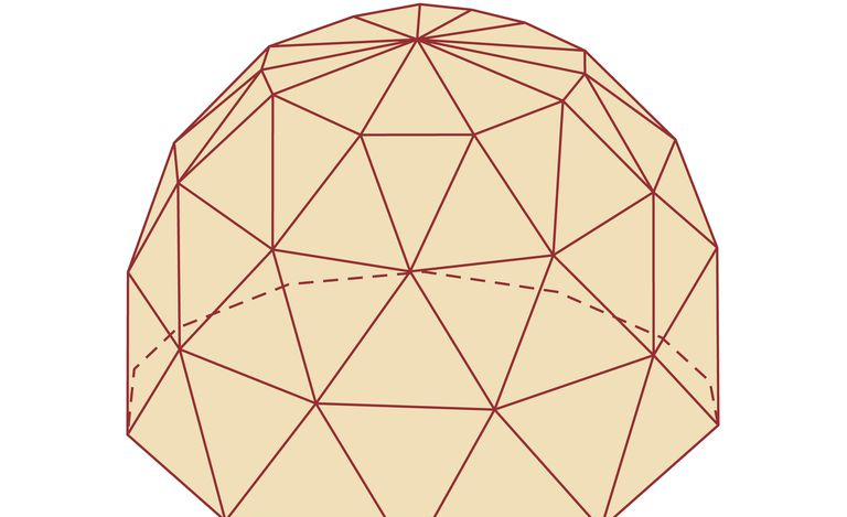 Illustrasjon av Geodesic Dome