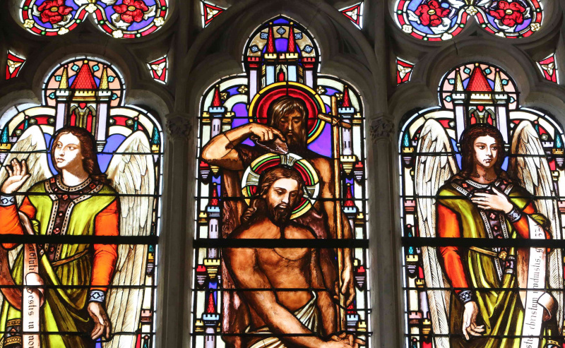 Buntglasfenster, St. Germain l